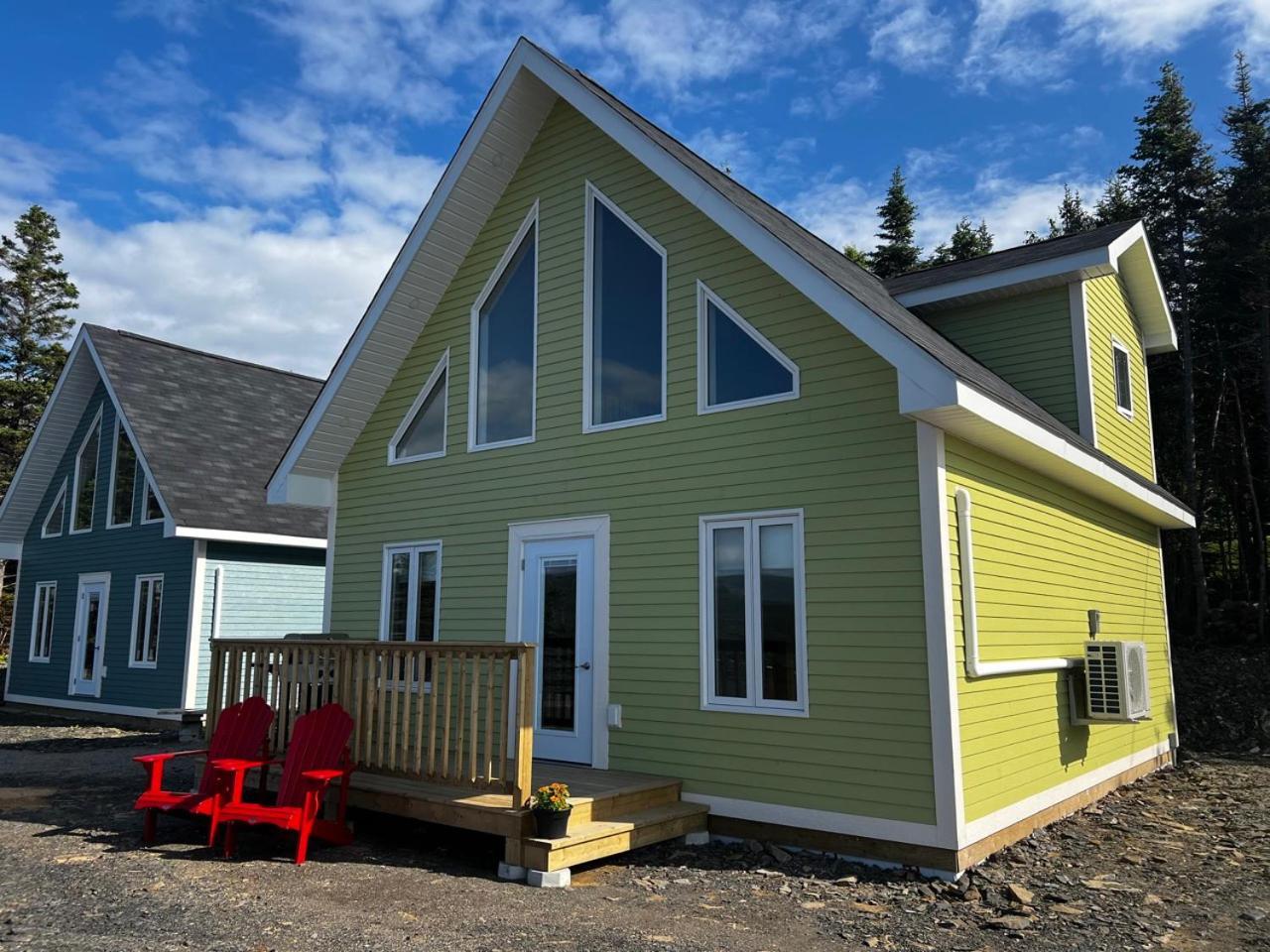 Bambury'S Hillside Chalets Rocky Harbour Exterior foto