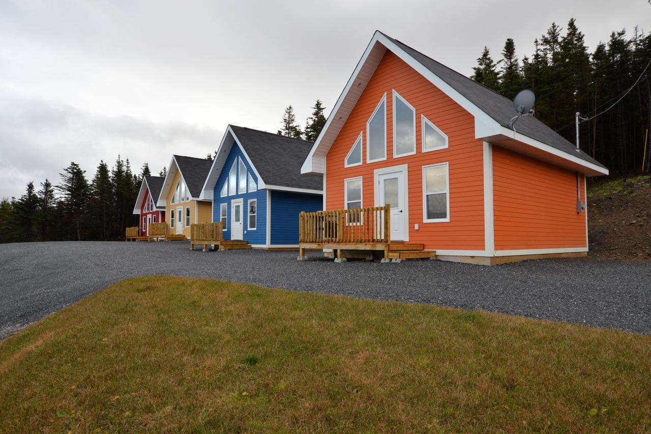 Bambury'S Hillside Chalets Rocky Harbour Exterior foto