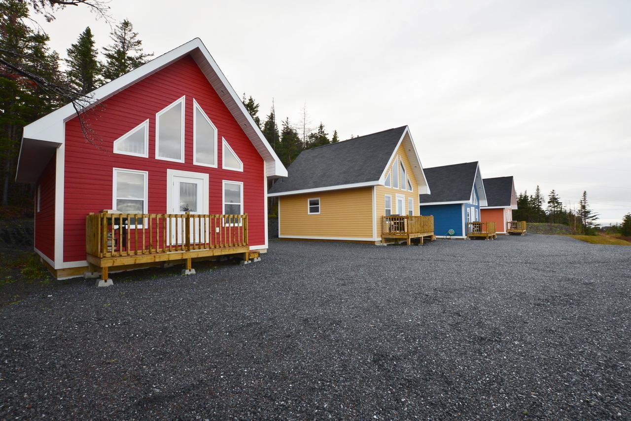 Bambury'S Hillside Chalets Rocky Harbour Exterior foto